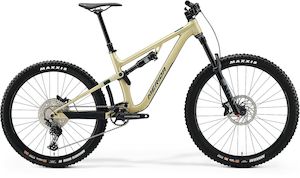 Full Suspension Mountain Bikes: 22 ONE SIXTY 500 LONG - SILK CHAMPAGNE(GREEN/BLK)