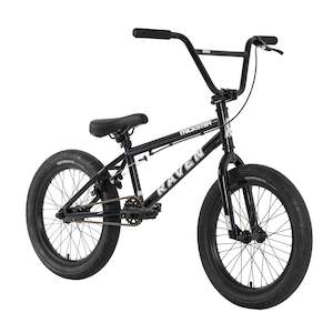 Bmx: RAVEN TRICKSTER 18" - GLOSS BLACK