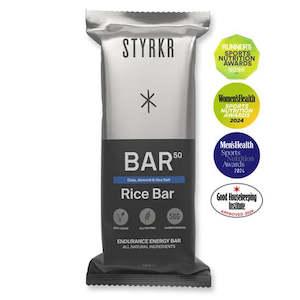 Food Nutrition: Styrkr Energy Bar BAR50 Date, Almond & Sea Salt
