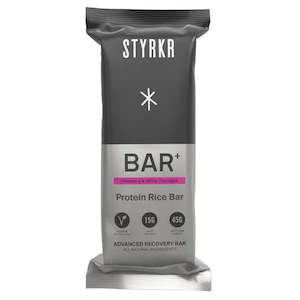 Food Nutrition: Styrkr Recovery Bar BAR+ Raspberry & White Chocolate