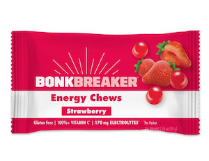 Food Nutrition: Bonk Breaker Energy Chews Strawberry