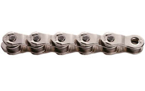 Chains Parts: CHAIN KMC 'HL1 WIDE' 1SPD 1/2" x 1/8" HALF LINK SILVER 100LINKS