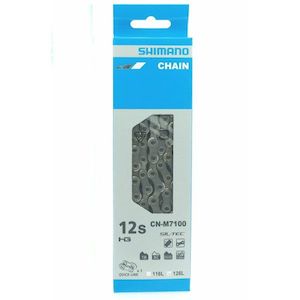 Chains Parts: CN-M7100 CHAIN 12-SPEED SLX W/ QUICK LINK