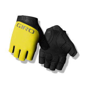 Gloves: Giro Bravo II Gel Gloves Highlight Yellow