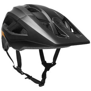 FOX YOUTH MAINFRAME HELMET CE [BLACK/GOLD]