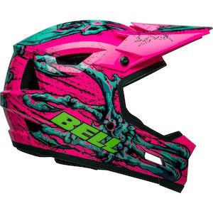 Bell Sanction 2 DLX MIPS Bonehead Gloss Pink/Turquoise