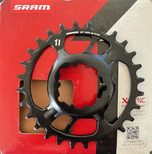 Sram: TRUV CHAINRING 28T X-SYNC STL 28T DM 6MM OFFSET