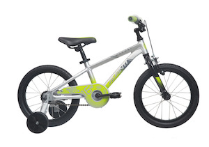 Kids Bikes: AVANTI Bike Shadow 16 Silver/Green