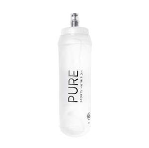 Bottles Cages: PURE - 500ml SOFT BOTTLE - CLEAR