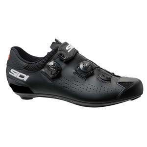 Footwear: Sidi Genius 10 Mega Road Shoes Black/Black
