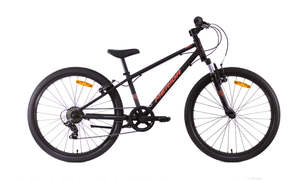 Kids Bikes: MERIDA J24 - BLACK ORANGE
