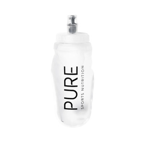 Bottles Cages: PURE - 250ml SOFT BOTTLE - CLEAR