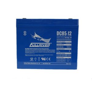 Batteries: Fullriver DC85-12 AGM Deep Cycle Battery