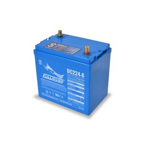 Batteries: Fullriver DC224-6 AGM Deep Cycle Battery