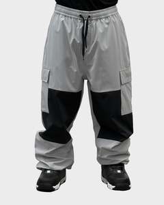 Mens Cargo Block Snow Pants