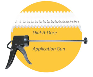 Applicator Gun - 300ml Activated Charcoal Paste