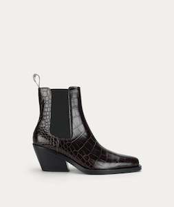 All: Rider Boot - Espresso Croc