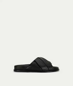 Sandals: Gansu Slide - Black