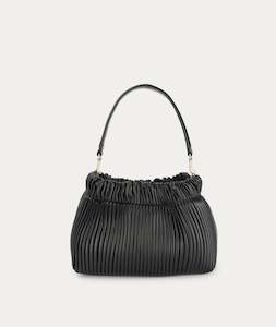 The Essentials: Mr Cinch Mini - Black Pleated