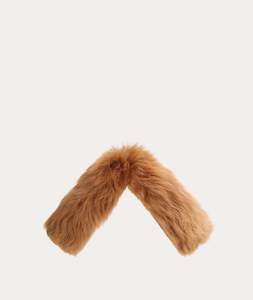Handle Cover - Caramel Shearling