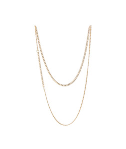 Flip N Snap Maxi Chain - Brass/Gloss
