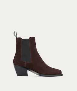 Rider Boot - Soot Suede