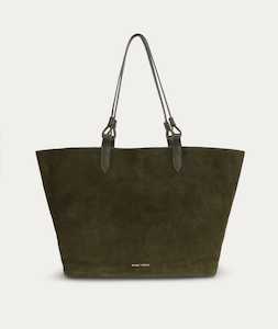 Mr Bandit Tote Maxi - Kale Suede