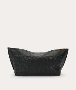 Wallets: Poucher Grande - Black Woven