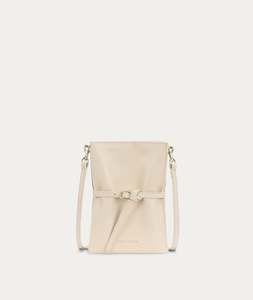 Crossbody Bags: Mr Penny Pouchette - Porcelain