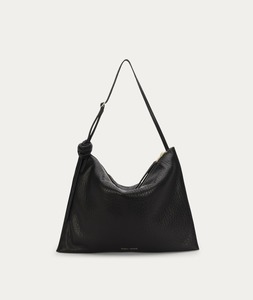 Shoulder Bags: Mr Chopalopagus Mini - Black Bulle/Brass