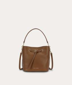 Top Handle Bags: Mr Penny - Toffee