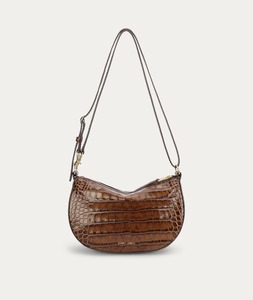 Top Handle Bags: Mr Sling Micro - Toffee Croc