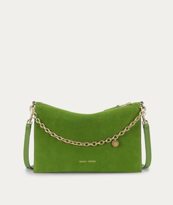 Small Crossbody Bags: Mr Siamese - Frog Suede