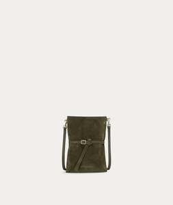 Mr Penny Pouchette - Kale Suede