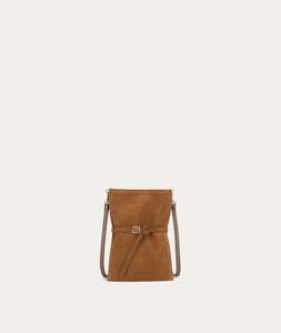 Mr Penny Pouchette - Gingerbread Suede