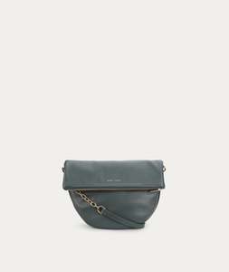 Crossbody Bags: Mr Mini Leopard - Spruce