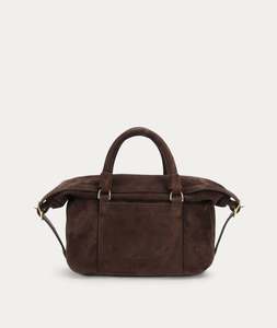 Shoulder Bags: Mr Miro Mini - Java Suede