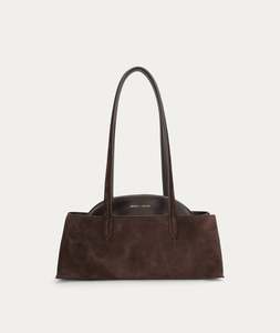 Shoulder Bags: Mr Vault Tote Mini - Java Suede