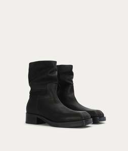 All Footwear: Odin Boot - Black Heavy Grain