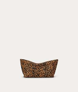 New Arrivals: Medium Poucher - Cheetah Calf Hair