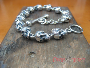 Products: Bracelet of Skulls deadringerjewelry