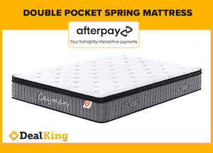 Mattresses: DOUBLE POCKET SPRING MATTRESS
