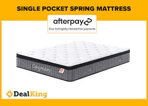Mattresses: SINGLE POCKET SPRING MATTRESS