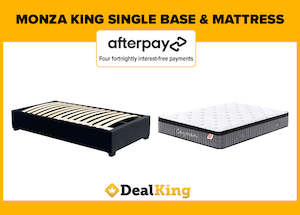 MONZA KING SINGLE SLAT BASE & POCKET SPRING MATTRESS