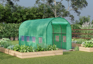 Greenhouses: Tunnelhouse 4.5m x 2m
