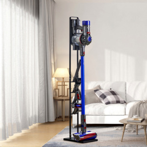 Home Living: Vacuum Stand Rack - black