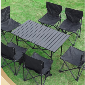 Home Living: Outdoor Foldable Chair 600D Oxford