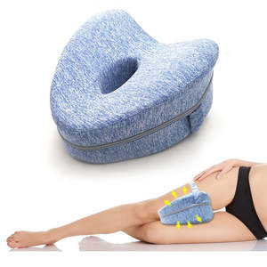 Home Living: Memory Foam Leg Pillow - Grey