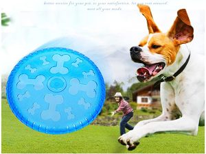 Pet Healthy: New Frisbee Flying Disc Tooth Resistant Outdoor Pet Dog Training Fetch Toy