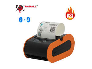 Business Supplies: USB 80mm Thermal Sticker Tracking Label Printer Paper Barcode Printing Machine
